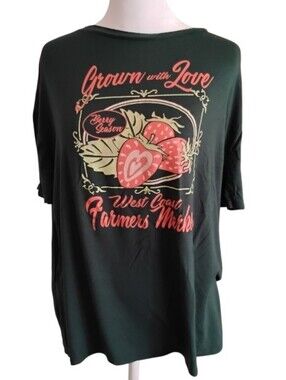 Grown with Love Strawberry Graphic Tee